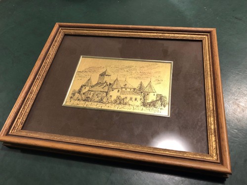 Quadro foglia oro - quadro,