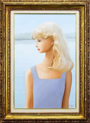 Dipinto olio originale ragazza